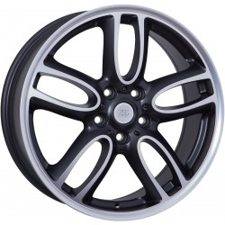 WSP Amstel Dull Black Front Polished